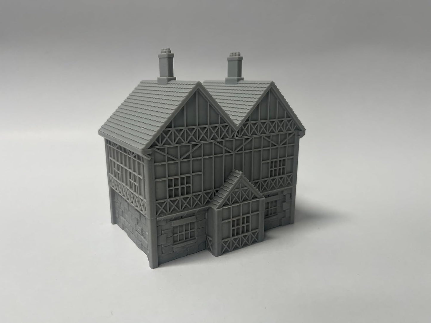 Tabletop Miniature Little Town Building Terrains Compatible with D&D RPG Wargaming - 18mm Scale Scenery with Medieval Style, Dioramas Building Set by HAUTICO