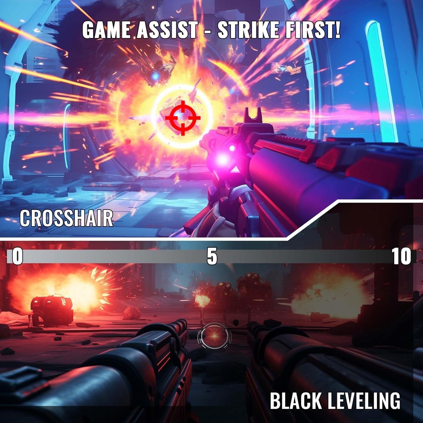 SANSUI 24 Inch Gaming Monitor 180Hz 1Ms FreeSync HDR 110% sRGB FHD 1080P Computer Monitor HDMI DP Ports Eye Care Frameless VESA Mount Cable Management (ES-G24F4L, HDMI Cable Included)