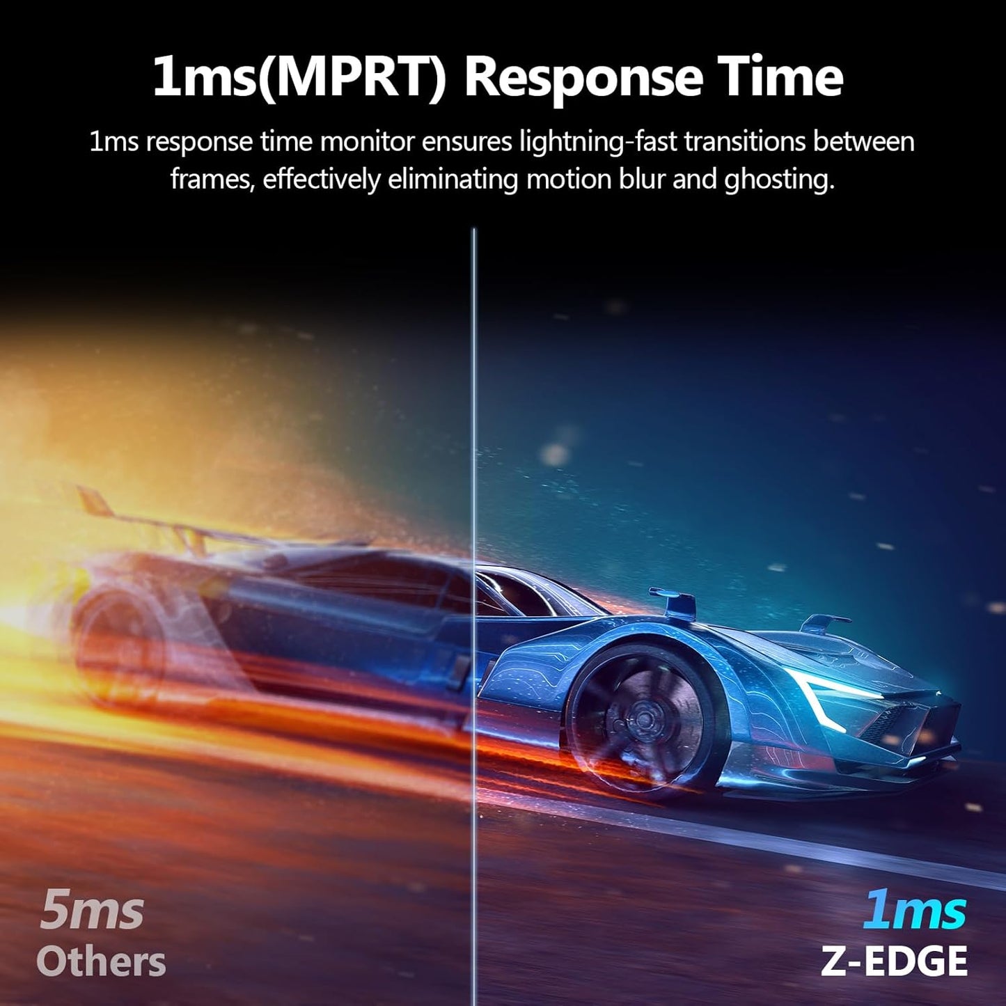 Z-Edge 27 inch Curved Gaming Monitor, FHD 1080P 300Hz 280Hz 240Hz Curved Monitor 1500R Computer Monitor, MPRT 1ms Monitor, 16.7M Colors, UG27S 2X DP 1.4 Ports and 2X HDMI 2.0 Ports