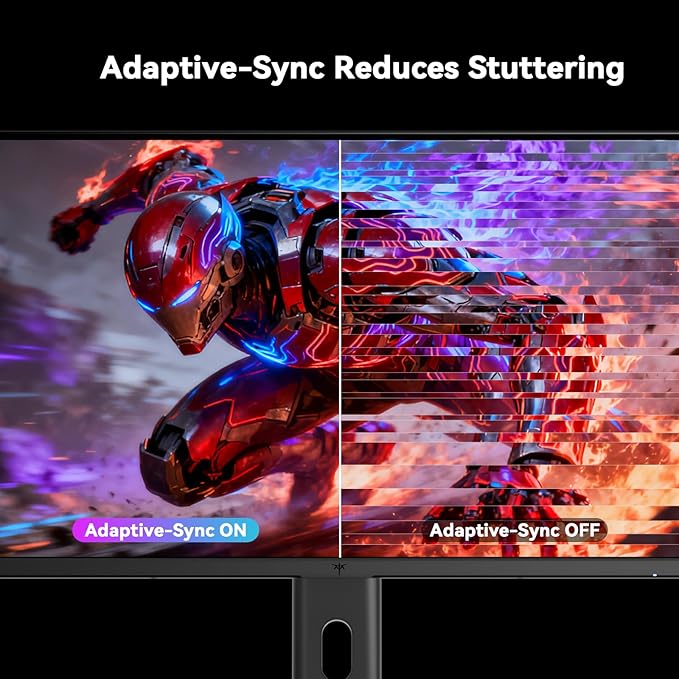 KTC 24.5 Inch 240Hz Gaming Monitor, FHD 1080p Fast IPS Computer Monitor, 1ms with Adaptive-Sync, HDR400, HDMI x2, DPx1, VESA Mount, Tilt/Pivot/Height Adjustment, H25T7-3