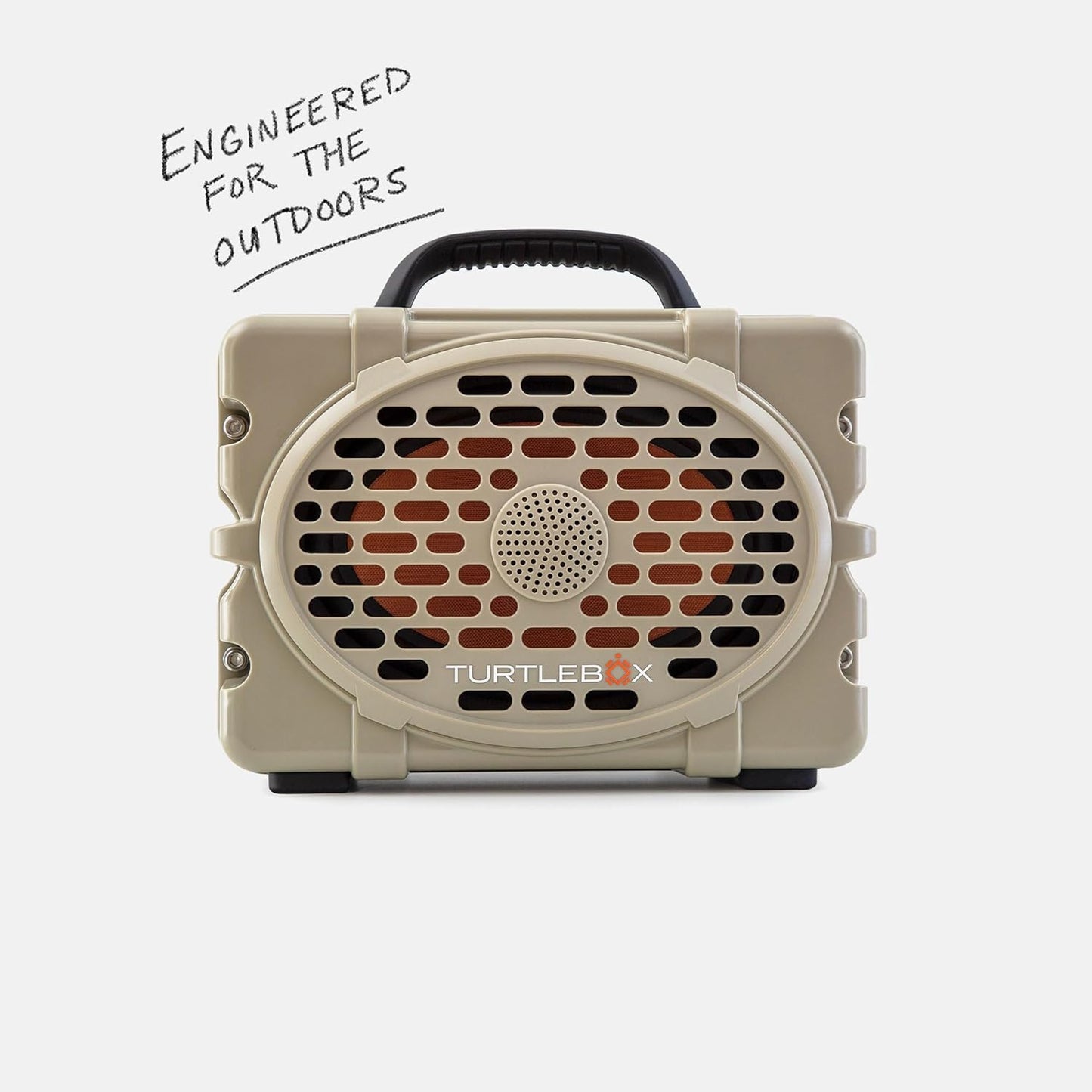 Turtlebox Original Gen 3: Portable Outdoor Bluetooth Speaker – Ultra-Loud (120dB), Waterproof (IP67), Rugged, Impact-Resistant, 3-Day Battery | Party Mode: Unlimited Pairing Stereo, Tan/Camo