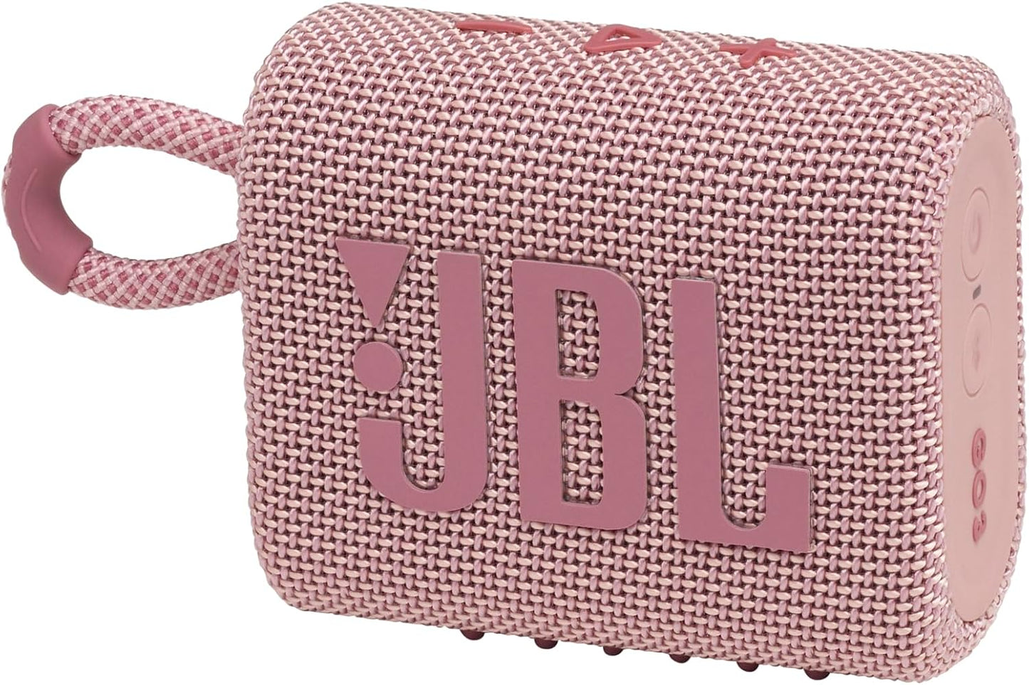 JBL Go 3 - Portable Mini Bluetooth Speaker, big audio and punchy bass, IP67 waterproof and dustproof, 5 hours of playtime, speaker for home, outdoor and travel (Pink)