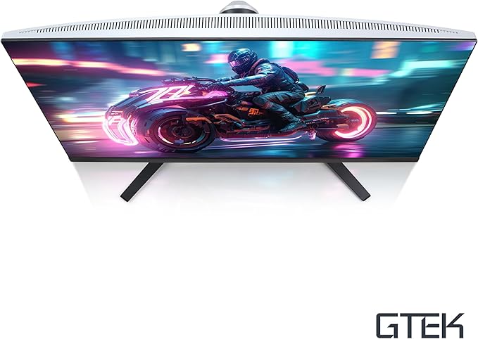 GTek 27 inch 240Hz 2K Gaming Monitor, QHD 2560 x 1440P Computer Monitor, Extreme Low Motion Blur, Fast IPS 1ms MPRT, DisplayPort/HDMI, VESA, Height Adjustable- Q2740P
