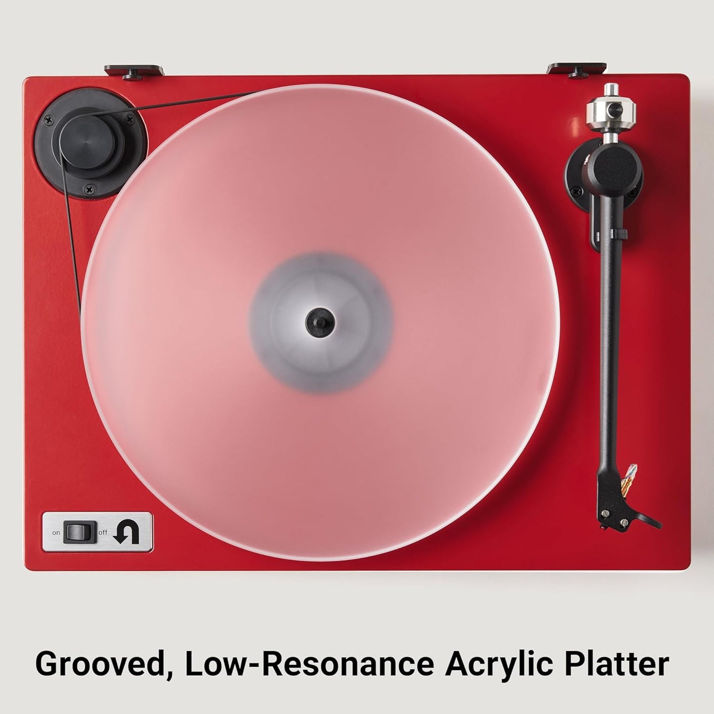 U-Turn Audio - Orbit Plus (Gen 2) Turntable with Built-in Preamp, Red