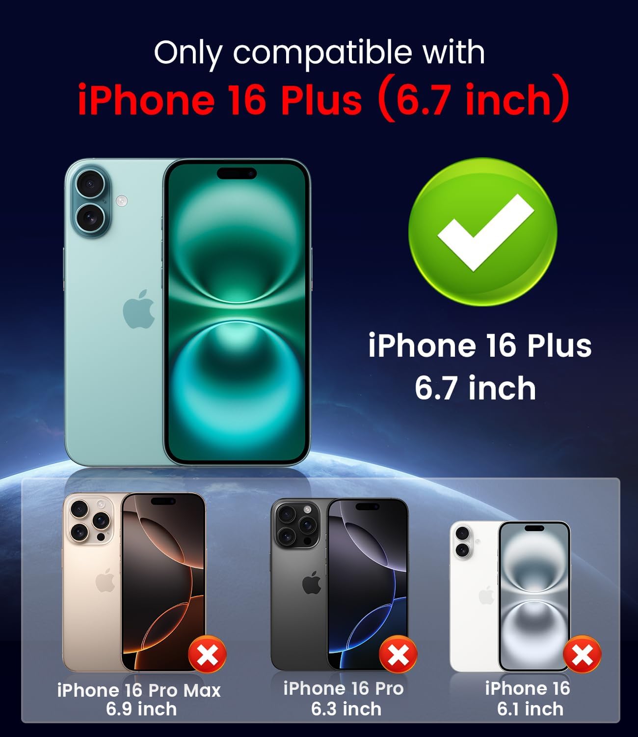 Magnetic for iPhone 16 Plus Case [Compatible with MagSafe][Built-in Camera Lens Protector] Slim Soft Silicone Bumper Shockproof Metallic Luster Phone Case (Rose Gold)