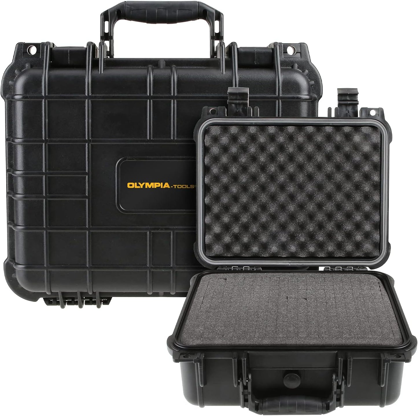 Olympia 13.47" Waterproof Hard Case with DIY Customizable Foam, Fit use of Gear, Equiment, Camera and so on
