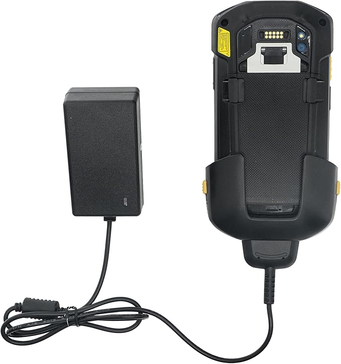 TC70 TC77 TC72 TC75 TC70X Scanner Charger Cable for Symbol Zebra PDA, 5V4A with 3.4ft Cable Android Barcode Scanners Charger, Includes Power Supply