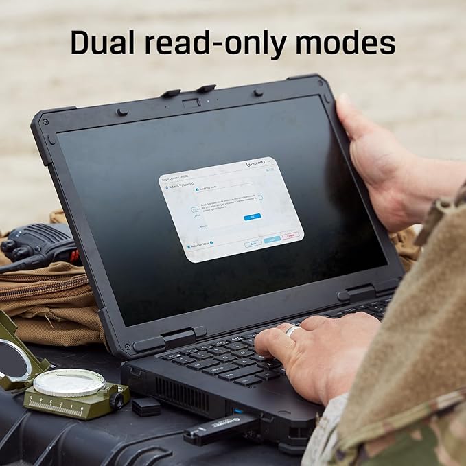 Kingston Ironkey D500S 512GB Encrypted Flash Drive | Dual Hidden Partition | FIPS 140-3 Level 3 | XTS-AES 256-bit | BadUSB and Brute Force Protection | Multi-Pin Option | IKD500S/512GB