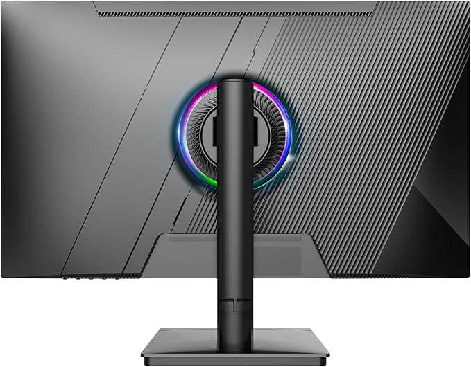 CRUA 27'' Gaming Monitor 360HZ 2k 1440P 120%sRGB IPS Computer Display Screen, Height/Pivot/Swivel/Tilt Adjustable Vertical Monitor Support FreeSync,Built in Speaker, DP1.4 & HDMI2.1, Wall Mount-Black