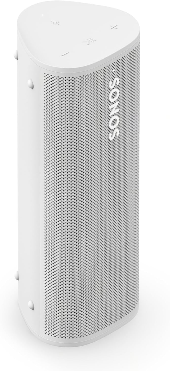 Sonos Roam 2 - White - Portable Waterproof Bluetooth Speaker