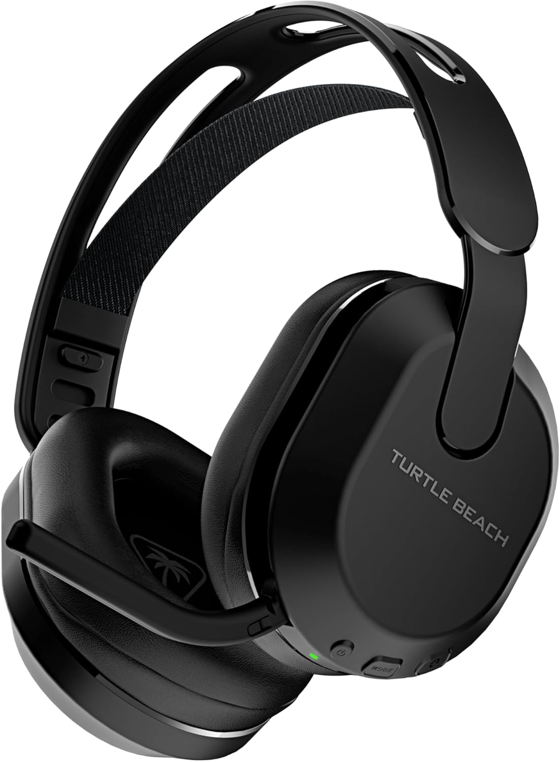 Turtle Beach Stealth 500 Wireless Amplified Gaming Headset for PC, PS5, PS4, & Mobile – 40-Hr Battery, Bluetooth, Memory Foam Cushions, Flip-to-Mute Mic, EQ Presets, Companion App – Black