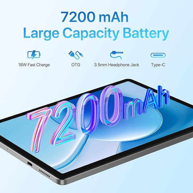 UMIDIGI G9 Tab 11 Inch,Android 14 Tablet Dual SIM Card Slots 8GB+256GB+1TB Expand,Android Tablet with Stylus&Case 7200mAh and 13+8MP Cameras,Cellular with Face Unlock,GPS,FM(Gray)