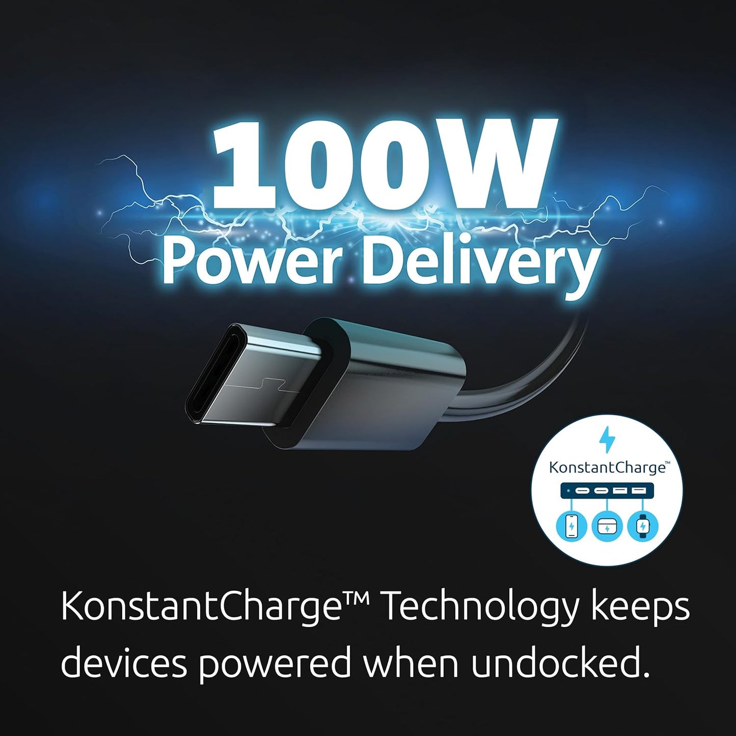 Kensington SD4760P 11-in-1 USB-C Docking Station Triple Monitor DisplayLink Docking Station, 3xHDMI, 100W Charging for Laptop, 6xUSB A, Ethernet, Audio, for Mac and Windows Driver Require K33622NA