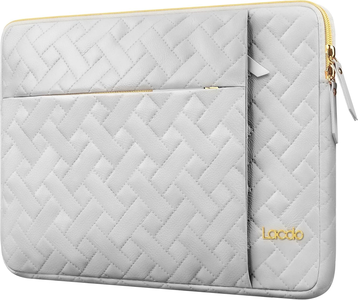 Lacdo Laptop Sleeve Case for 14 inch New MacBook Pro M4/M3/M2/M1 Chips Pro Max A3112 A3401 A3185 A2918 A2992 A2779 A2442 2024-2021, 13.8 inch Surface Laptop 7th Copilot+PC Computer Bag, Space Gray