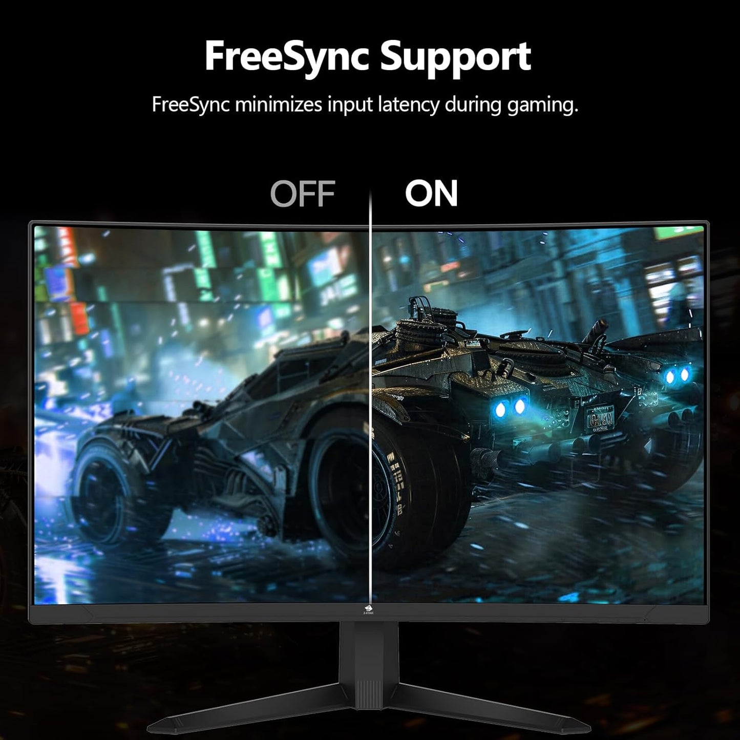 Z-Edge 27 inch Curved Gaming Monitor, FHD 1080P 300Hz 280Hz 240Hz Curved Monitor 1500R Computer Monitor, MPRT 1ms Monitor, 16.7M Colors, UG27S 2X DP 1.4 Ports and 2X HDMI 2.0 Ports