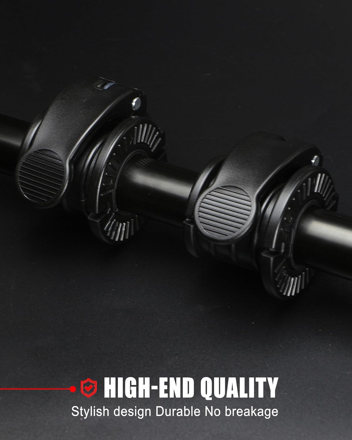 Barbell Clips 1 Inch Quick Release Weight Clamps 0.9-1.18inch Multi-Size Adjustable Olympic Clamps for Bars