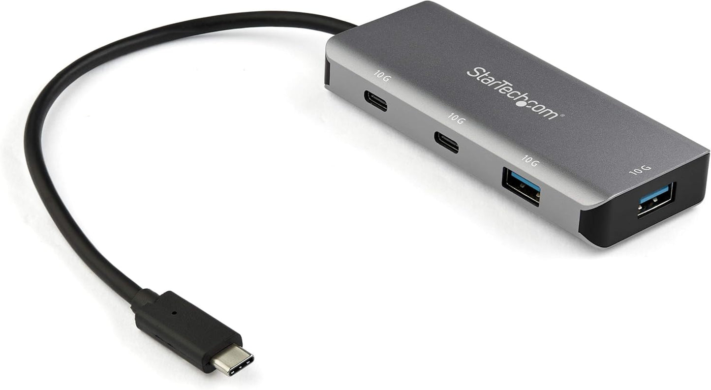 4 -Port USB-C Hub 10Gbps - 2x USB-A & 2x USB-C