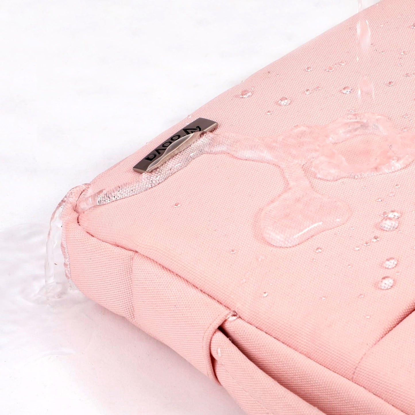 Voova Laptop Sleeve Carrying Case 13 13.6 Inch Compatible with MacBook Air 13 M1/M2/M3/M4, MacBook Pro 13/14, IPad Pro 13, Waterproof Slim Computer Cover Bag, Sakura Pink