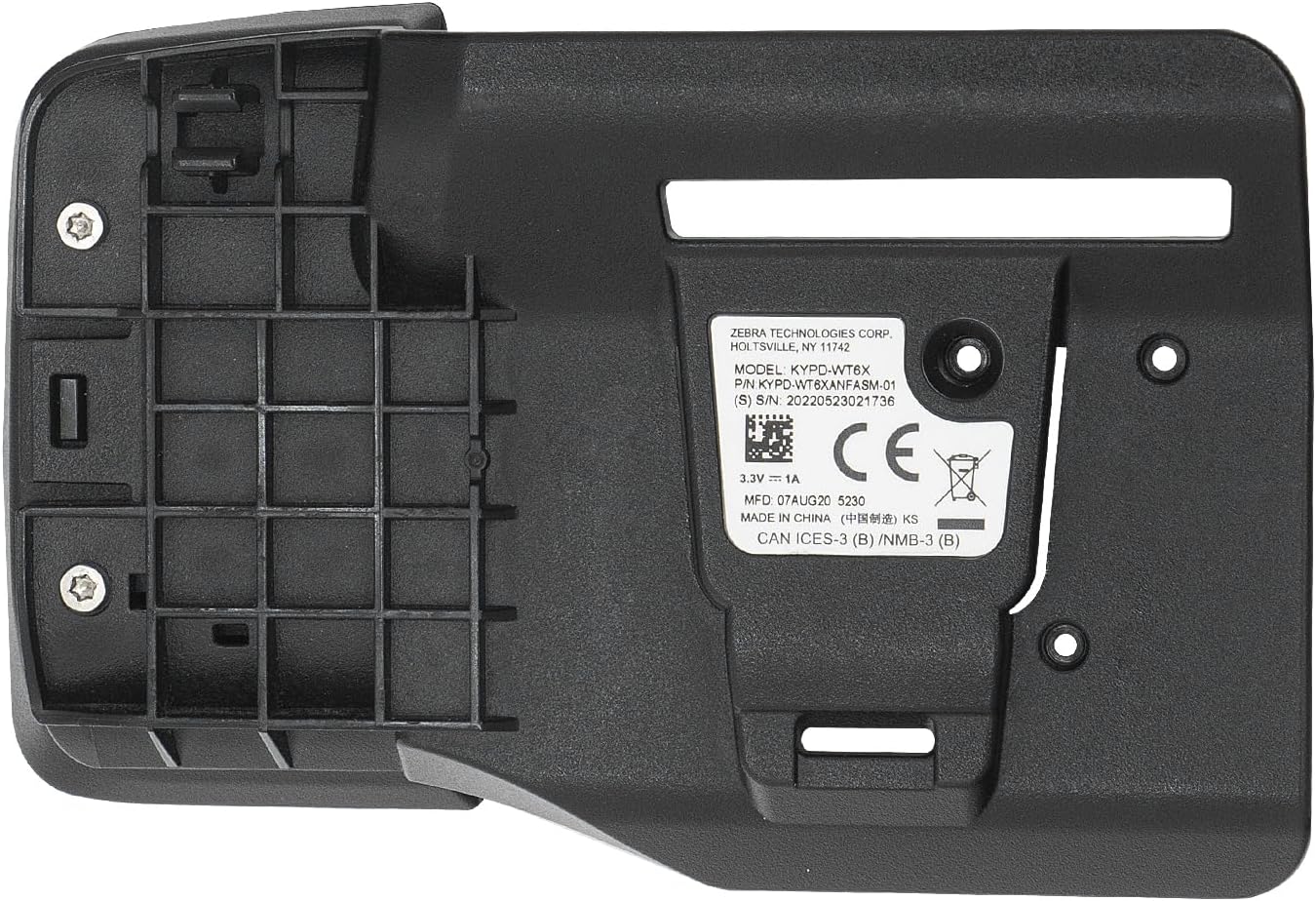 Wearable External Keyboard for Zebra WT6300 Computer Specification Sheet,WT6X Series Keypad Assembly, Include Alphanumeric and Function,P/N:KYPD-WT6XANFASM-01