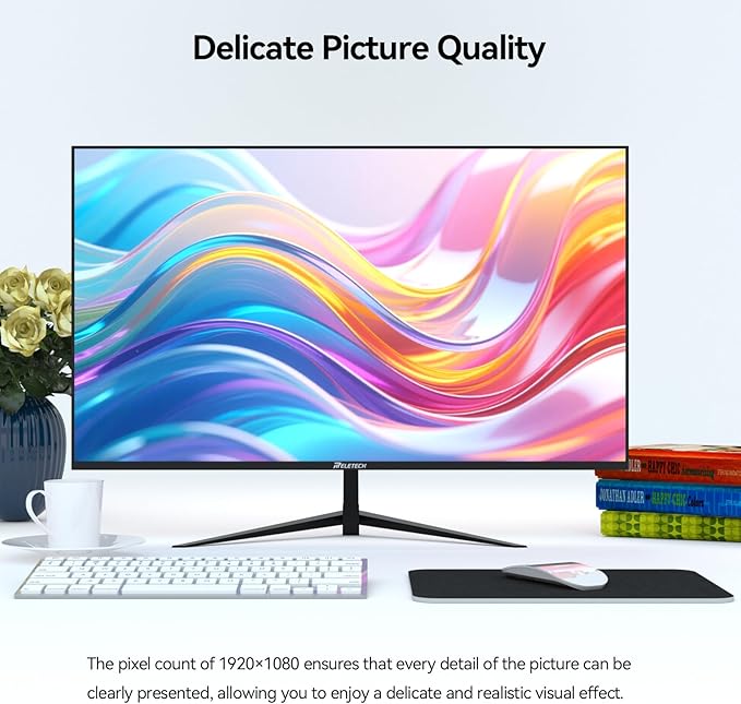 27 Inch FHD (1920x1080) Gaming Office Monitor,165Hz Refresh Rate, HVA Panel Computer Monitor, 1000:1 Contrast Ratio,100% sRGB HDMI and DisplayPort (G27X)