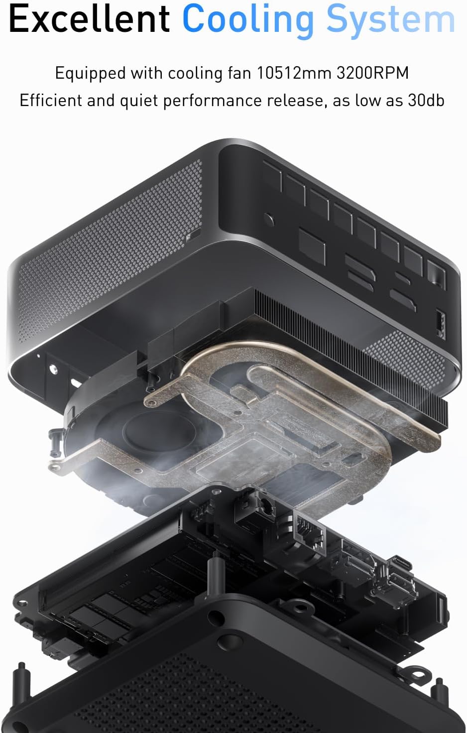 MINISFORUM AI Mini PC Barebone M1 Pro-125H with Intel Core Ultra 5 Processor 125H(14C/18T,up to 4.5Ghz), Mini Computer PCIe4.0 SSD,Triple Display with HDMI 2.1/USB4/DP,5X USB Ports, WiFi 7, BT5.4