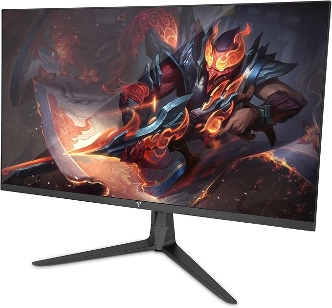 25 inch Gaming Monitor 1080P FHD 240Hz 1ms, YEYIAN 24.5" Flat Framless PC Monitors, 92% sRGB VA Screen Computer Monitor, HDR 10, HDMI x2, DP, Freesync Premium, Adaptive G-Sync, VESA Mount, Tilt Adjust