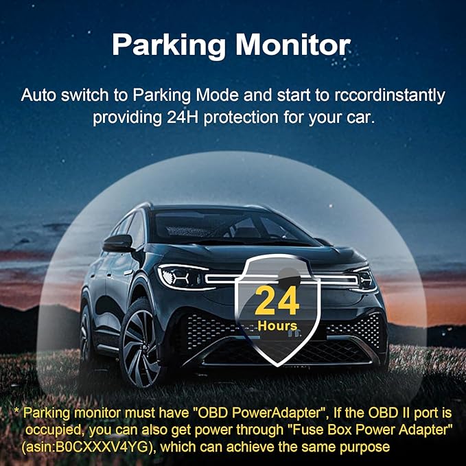 4K Dash Cam Custom fit for GMC Yukon, Yukon XL 2021-2022 (Model B), SLE SLT AT4 Denali, Integrated OEM Look, UHD 2160P Video, WiFi & App, G-Sensor, Loop Recording, Easy to Install, 64GB Card