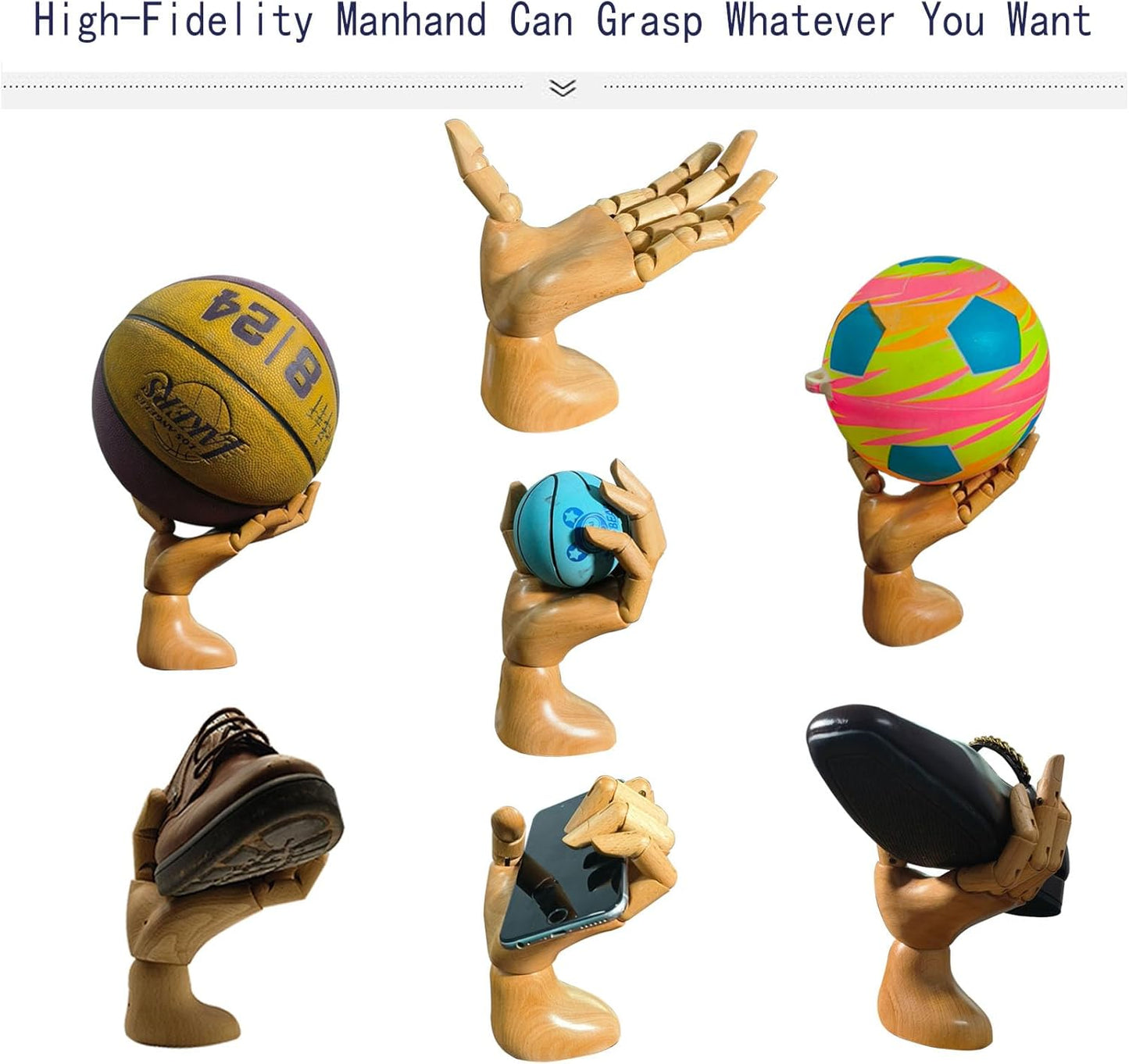 yangjietf mannequin,mannequin hand,hand model,hand mannequin for nails,drawing mannequin,wooden hand,wooden mannequin,articulated fingers,hand model for drawing,female hand of left., Female_left