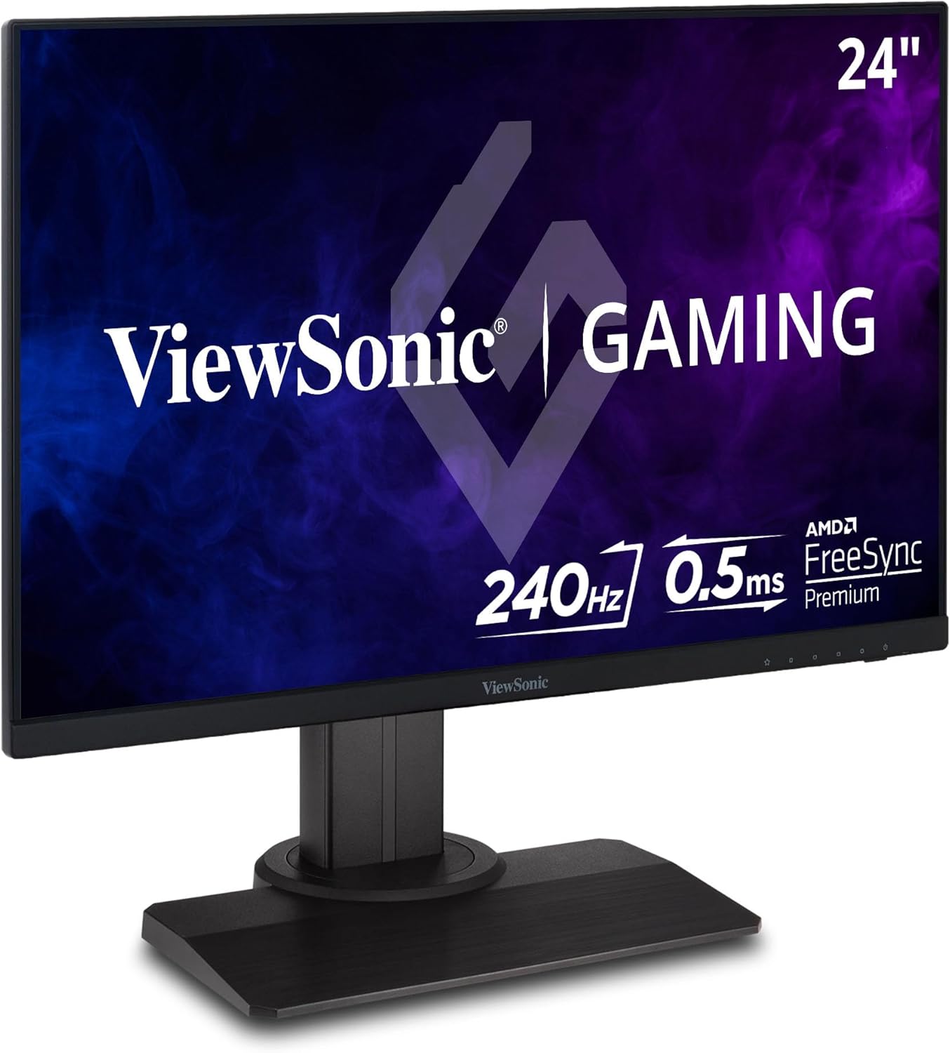ViewSonic XG2431 24 Inch 1080p Gaming Monitor with 240Hz, 0.5ms, FreeSync Premium, NVIDIA G-Sync Compatible, Advanced Ergonomics, Eye Care, HDR400