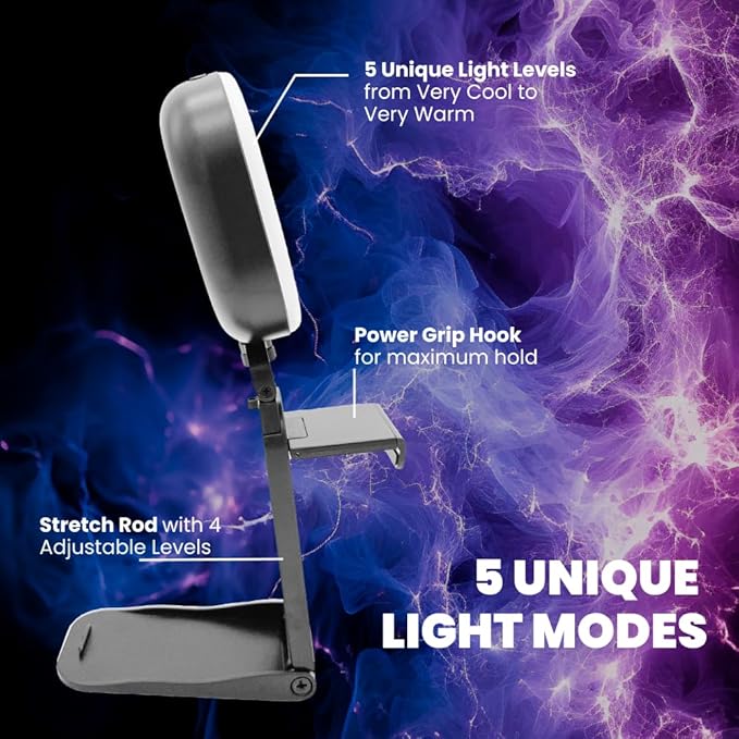 Live Video Streaming Kit, Includes 1080p 30 FPS Webcam, RGB USB Microphone, Adjustable LED Light for Twitch, YouTube, Podcast and WFH. for PC, MAC, Windows, and Laptops