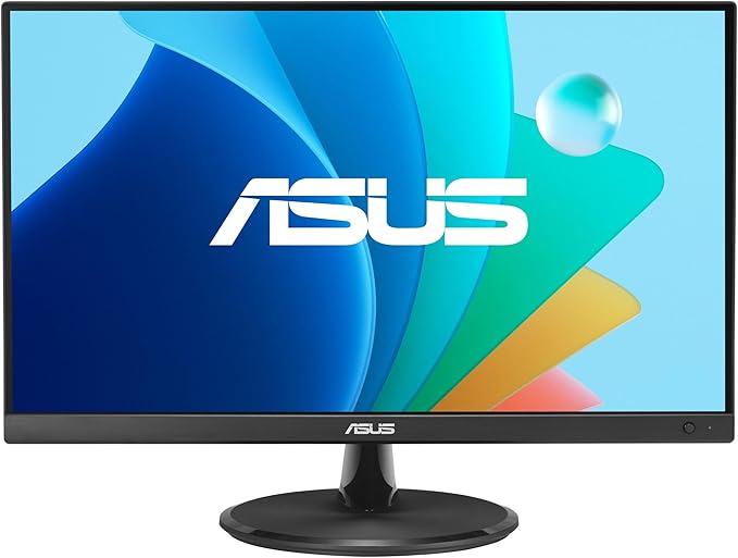 ASUS 22” Eye Care Monitor (VP229QF) – 100Hz, IPS, Full HD, 99% sRGB, Frameless, Adaptive-Sync, DisplayPort, HDMI, Low Blue Light, Flicker Free, Wall Mountable, 3 yr Warranty