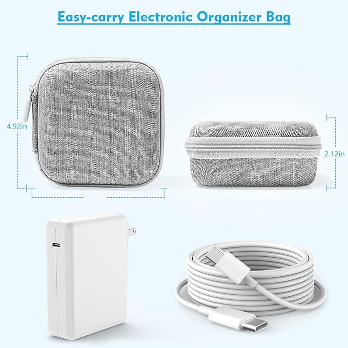 Macbook Pro Charger 140w USB C Fast Charger Power Adapter with 10Ft Fast Charger Cable, Compatible MacBook Pro/Mac Book Pro 16 15 14 13 inch, Macbook Air 13 Inch,iPad Pro M1/M2/M3,and All USB C Device