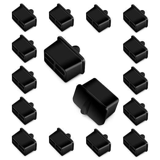 SFP SFP+ XFP Dust Covers Caps Suitable for Open Slot on Network Switch Silicone Type A 100pcs/pack