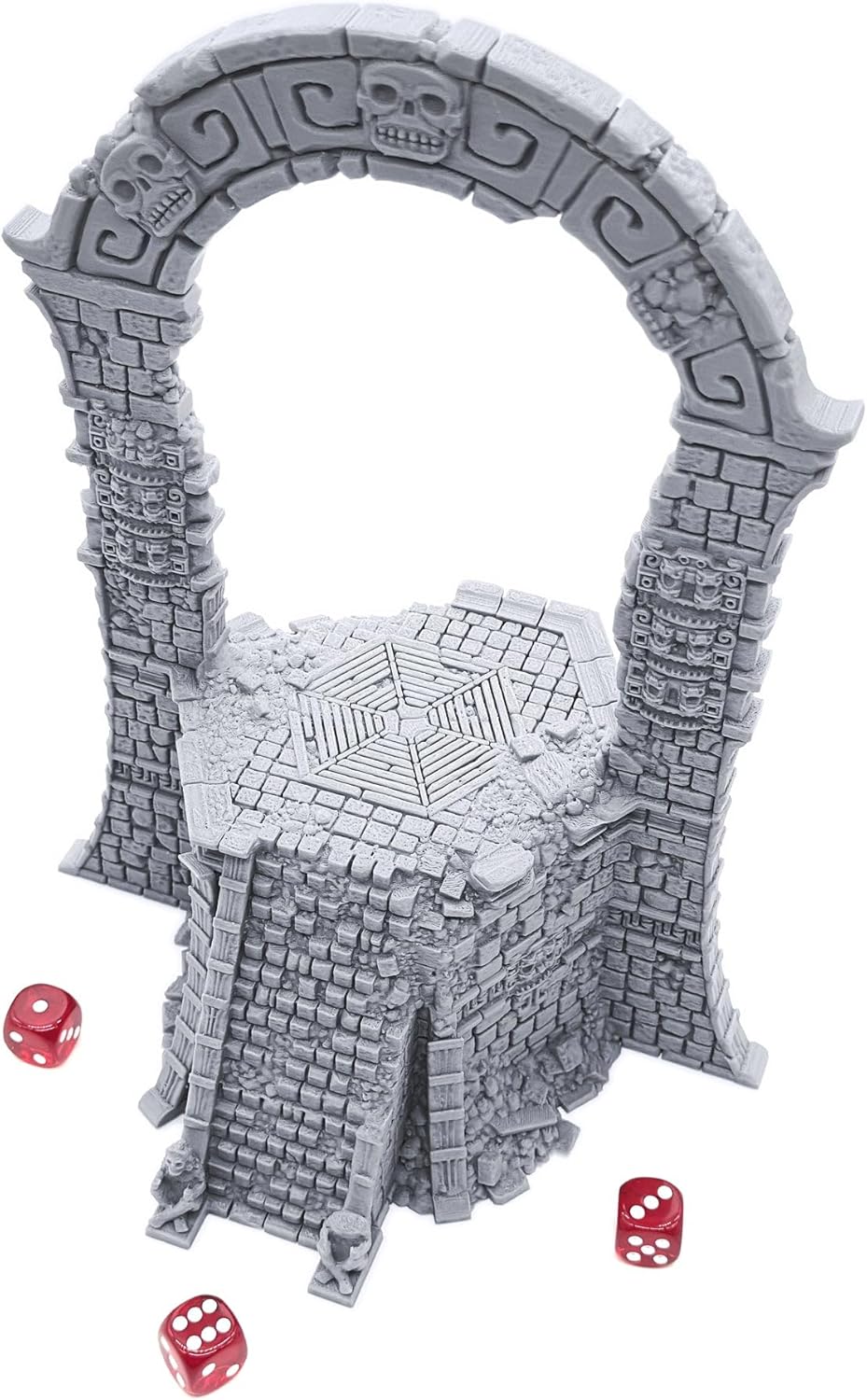Sacred Dais by Printable Scenery, 3D Printed Tabletop RPG Scenery and Wargame Terrain 28mm Miniatures