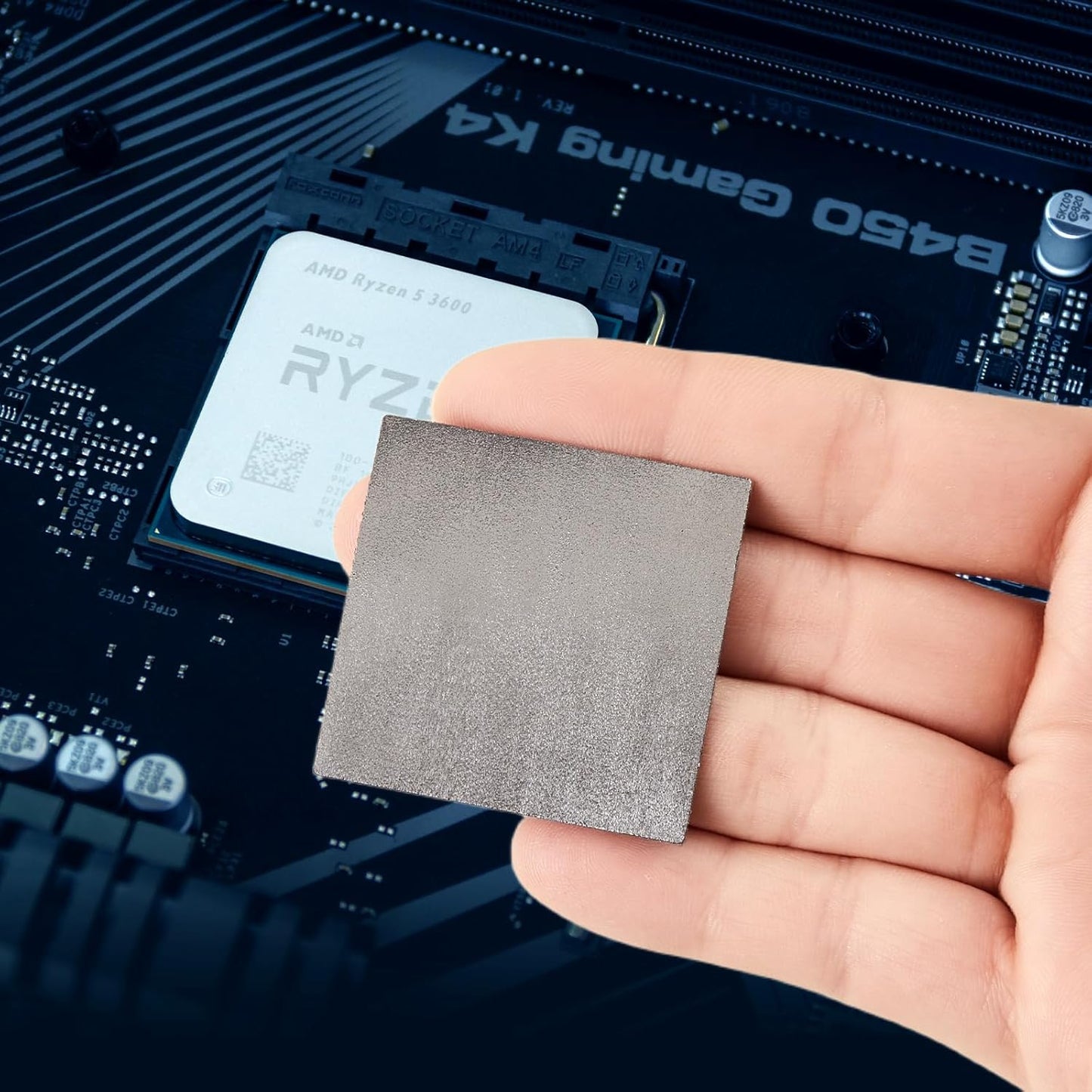 Thermal Pad,29 * 25 * 0.2mm,Graphene Thermal Pads for GPU/CPU/SSD/Electronics - Highly Efficient, Compressible (29 * 25mm)