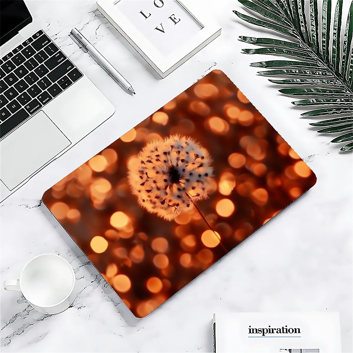 Compatible with MacBook Air 13.3 13.6 Inch Case 2022 2021 2020 2019 Plastic Hard Shell Case Cover,13.3 Pro(A1706/A1708/A1989/A2159/A2289/A2338), Dandelion
