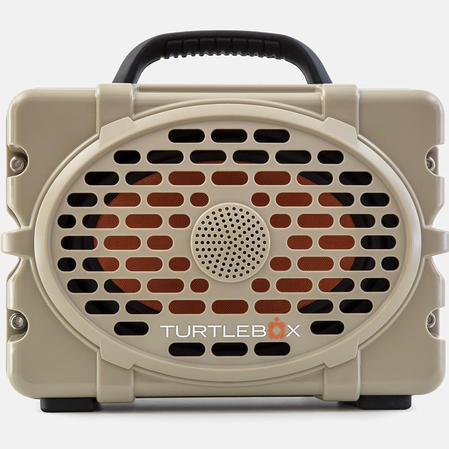 Turtlebox Original Gen 3: Portable Outdoor Bluetooth Speaker – Ultra-Loud (120dB), Waterproof (IP67), Rugged, Impact-Resistant, 3-Day Battery | Party Mode: Unlimited Pairing for Stereo Sound, Tan