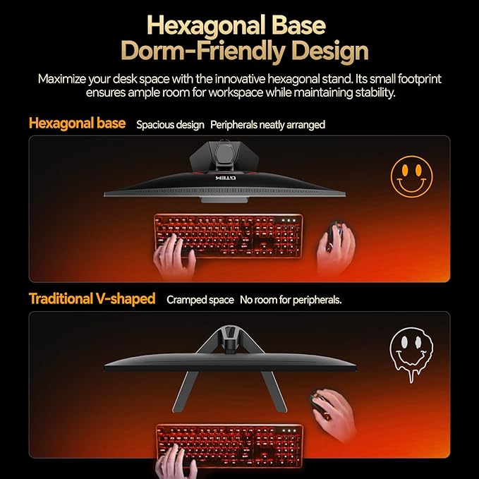 GTek 27 inch 320Hz 300Hz Gaming Monitor, Frameless 2K QHD 2560X1440P Fast IPS Computer Monitor, 1ms MPRT, FreeSync, 95% DCI-P3, HDR 400,DisplayPort/HDMI, Height Adjustable- Q2732P