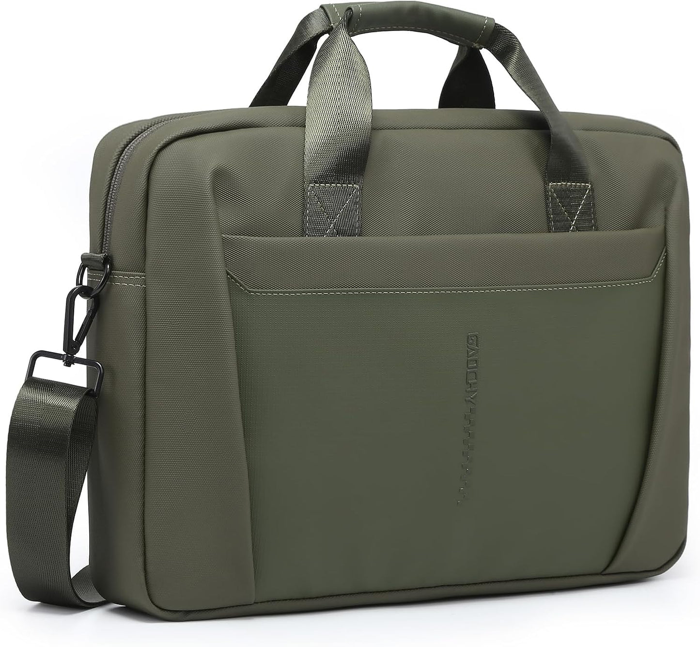 13-14 Inch Laptop Shoulder Bag Business Briefcase Water Resistant Computer Messenger Bags Compatible with MacBook Pro 14, MacBook Air 13 M4, HP, Dell, ASUS Notebook, Green