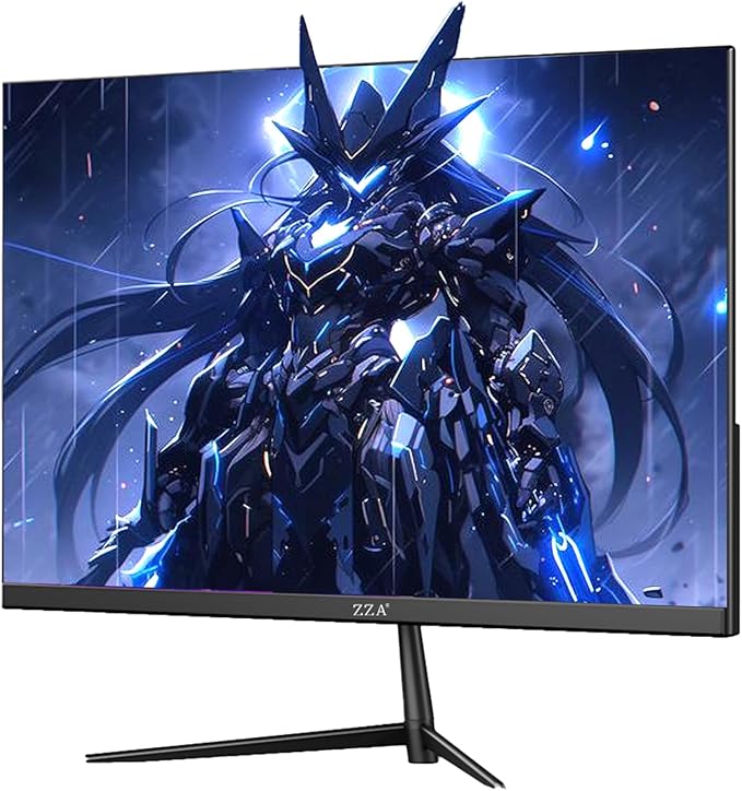ZZA 24.5" PC Monitor for Gaming, 240Hz FHD Display, VA Panel, AMD FreeSync, 120% sRGB, Low Blue Mode, VESA Mount75X75MM, DP1.4/HDMI2.0