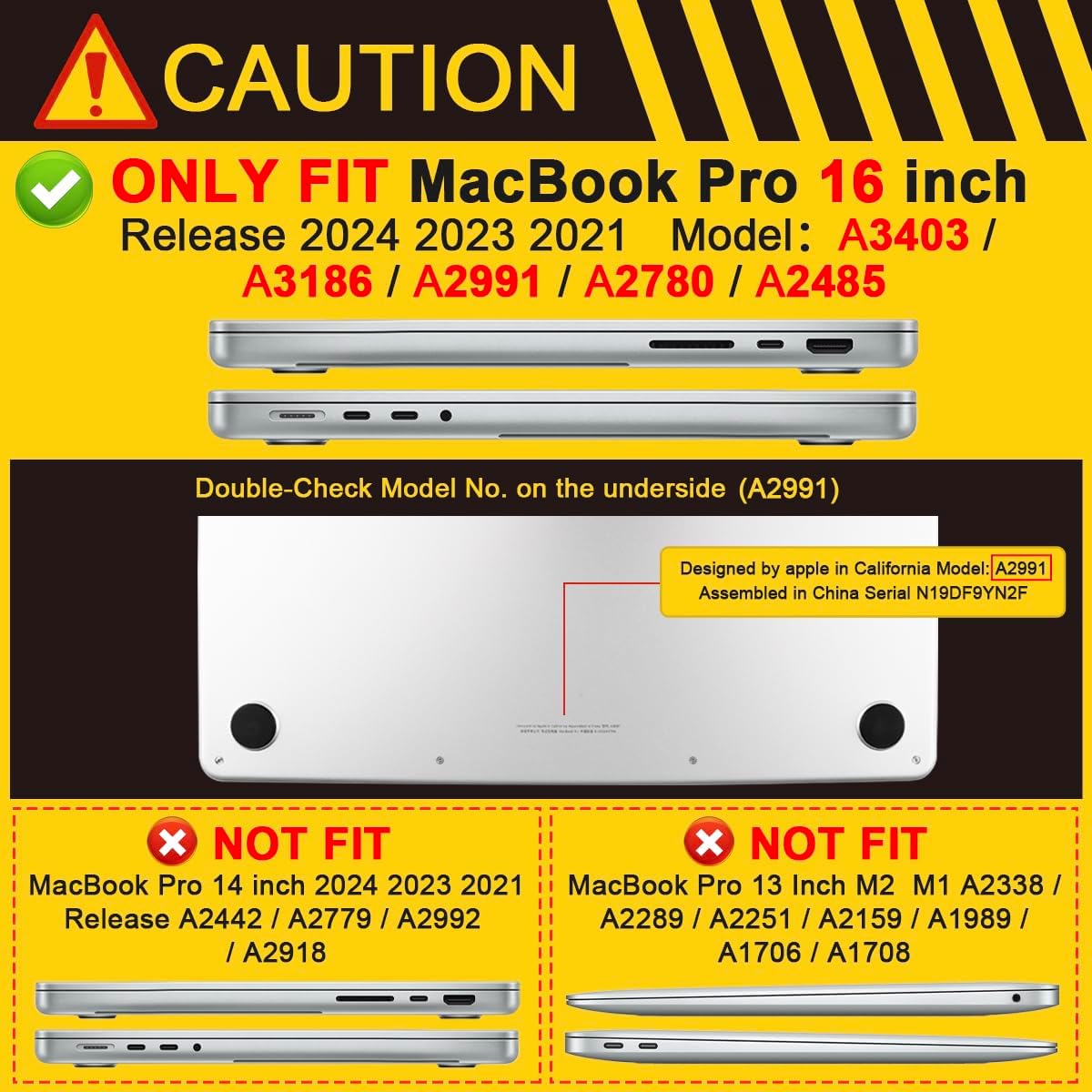 Batianda Compatible with New MacBook Pro 16 inch Case 2024 M4 Chip 2023 2021 Release with M3 M2 Pro Max, Heavy Duty Protective Plastic Hard Shell with Fold Kickstand & Keyboard Cover Protector, Khaki