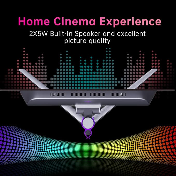 KTC 27 Inch OLED Gaming Monitor, QHD 2560 x 1440, 240Hz, 0.03ms, Type-C 65W, Built-in Speakers, G-SYNC & FreeSync, HDMI2.0, DisplayPort1.4, USB-C 3.0, G27P6