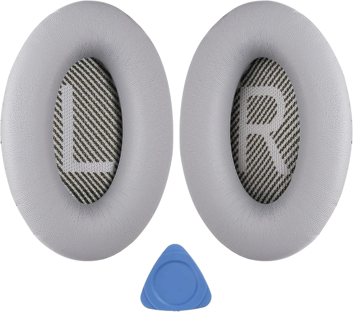 Replacement Ear Pads for Bose QuietComfort 35 (QC35) & Quiet Comfort 35 II (QC 35 ii) Headphones, EarPads Cushions with Noise Isolation Memory Foam, Softer Protein Leather, Added Thickness