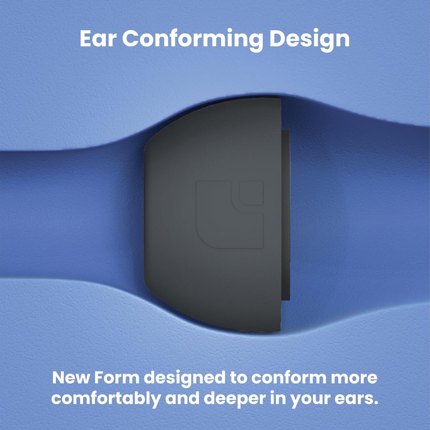 Foam Masters Ultra-Premium Memory Foam Ear Tips for AirPods Pro 1st & 2nd Gen | 3 Pairs | Black Magic Ver 6.0 | Secure | Comfort | Better Noise Cancel | Replacement Buds – Space Gray, Large