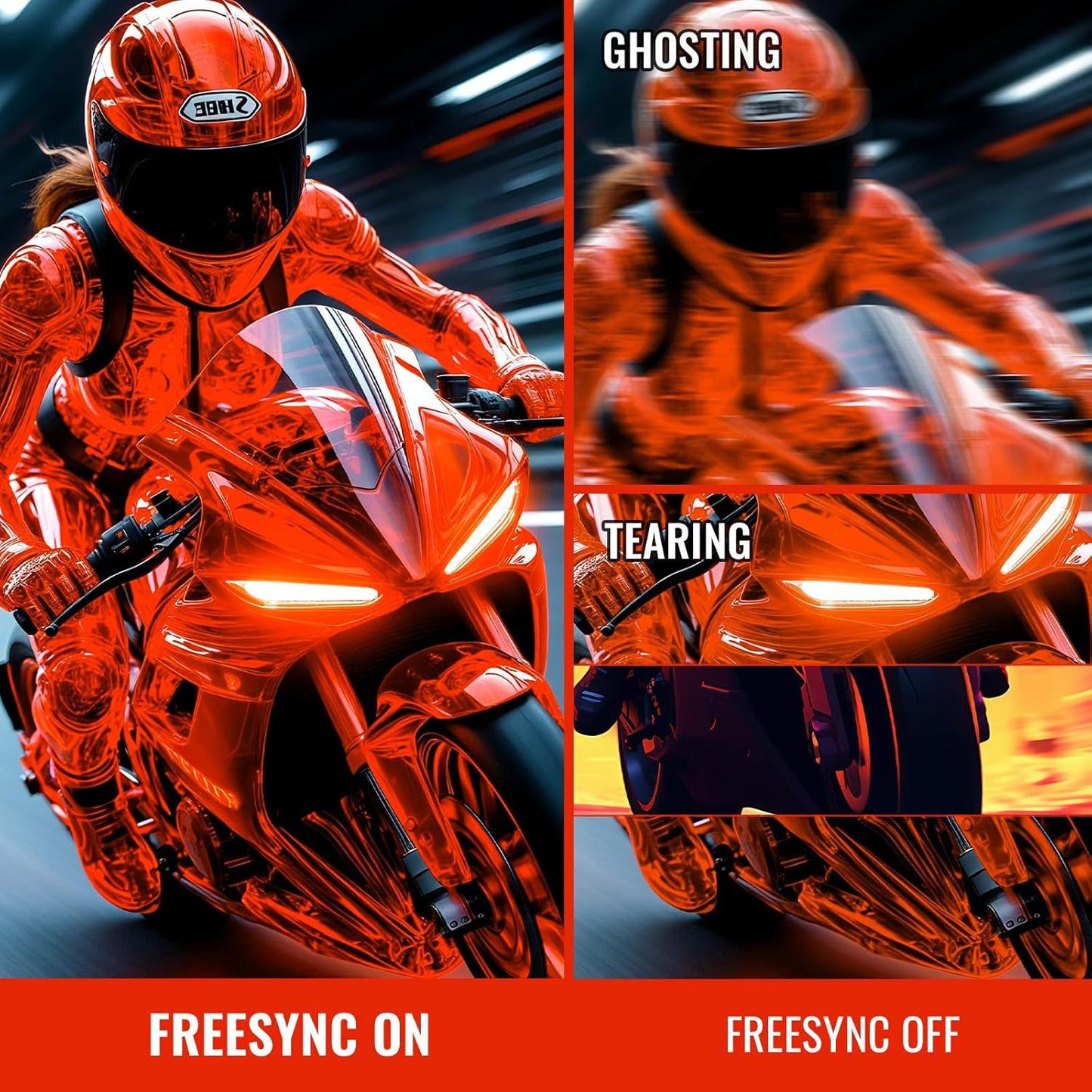 SANSUI Gaming Monitor, 24 Inch 200Hz 180Hz, FHD 1080P 1ms 110% sRGB Computer Monitor, HDMI DP Ports VESA Support for Game Office (HDMI Cable Included ES-G24F4H)