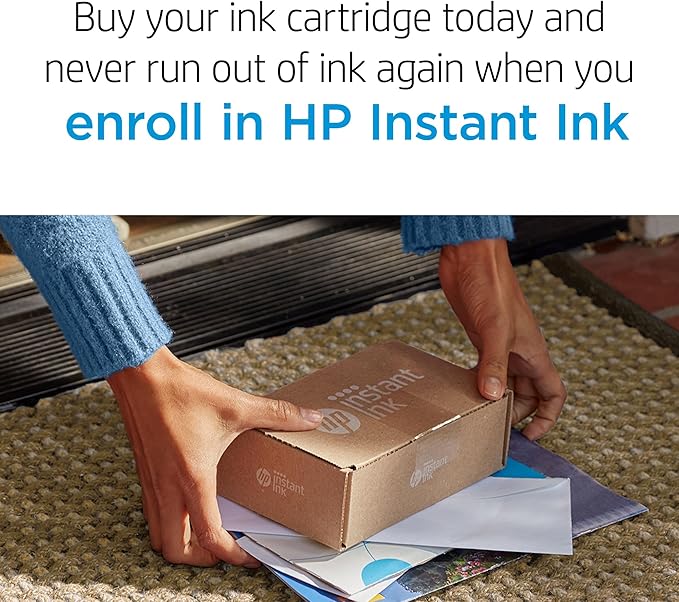 HP 64 Black Ink Cartridge | Works with Envy Inspire 7250e, 7950e; Envy Photo 6200, 7100, 7200, 7800, 7900; Tango Series | Eligible for Instant Ink | N9J90AN