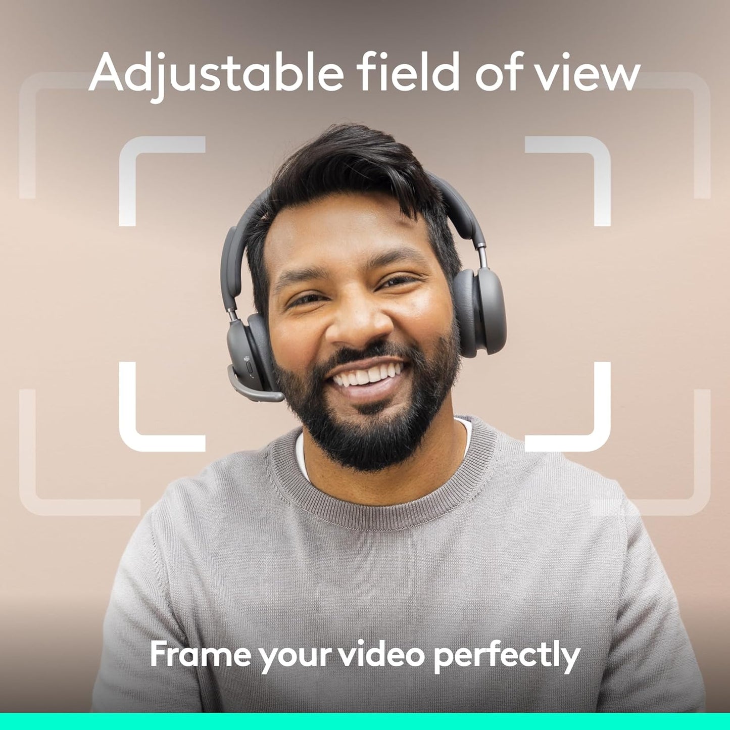 Logitech Brio 4K Webcam, Video Calling, Noise-Cancelling mic, HD Auto Light Correction, Wide Field of View, Works with Microsoft Teams, Zoom, Google Voice, Google Meet, PC/Mac/Laptop/MacBook/Tablet