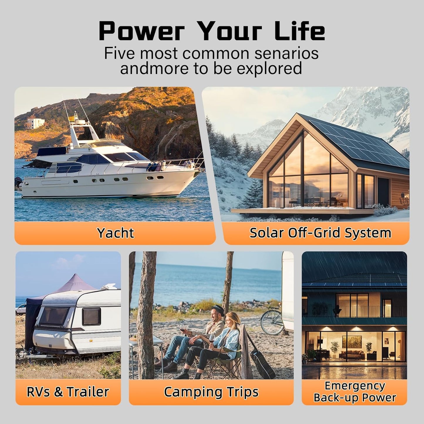 4 PCS 12V 100Ah LiFePO4 Lithium Battery MAX PLUS, Built-in 110A BMS & Bluetooth 5.0, 15000+ Deep Cycles Lithium Batteries, Max.1280Wh, 10-Year Lifespan for RV, Marine