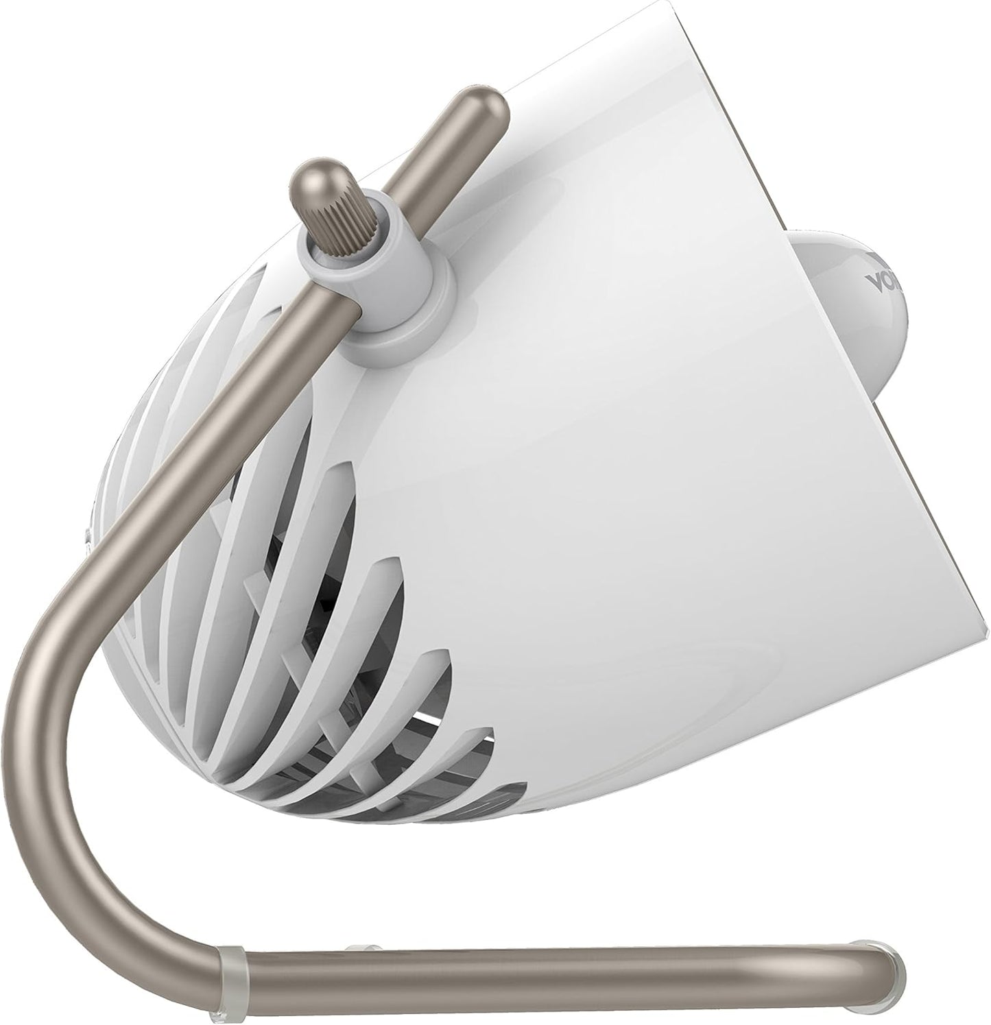 Vornado Pivot Personal Air Circulator Fan, 6-inch, Quiet Portable Travel Fan, 3 Speeds, Champagne