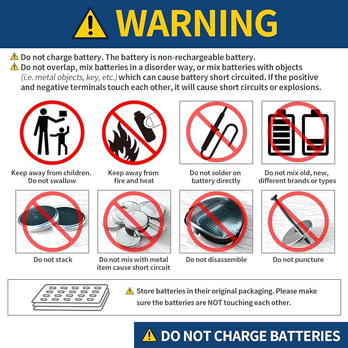 EEMB 10 Pack CR2477 Battery 3V Lithium Battery Button Coin Cell Batteries 2477 Battery DL2477, ECR2477 for Electronic Candle, Light, Remote Control, Key Fob, Alarm, Contact Sensor, Smart Devices